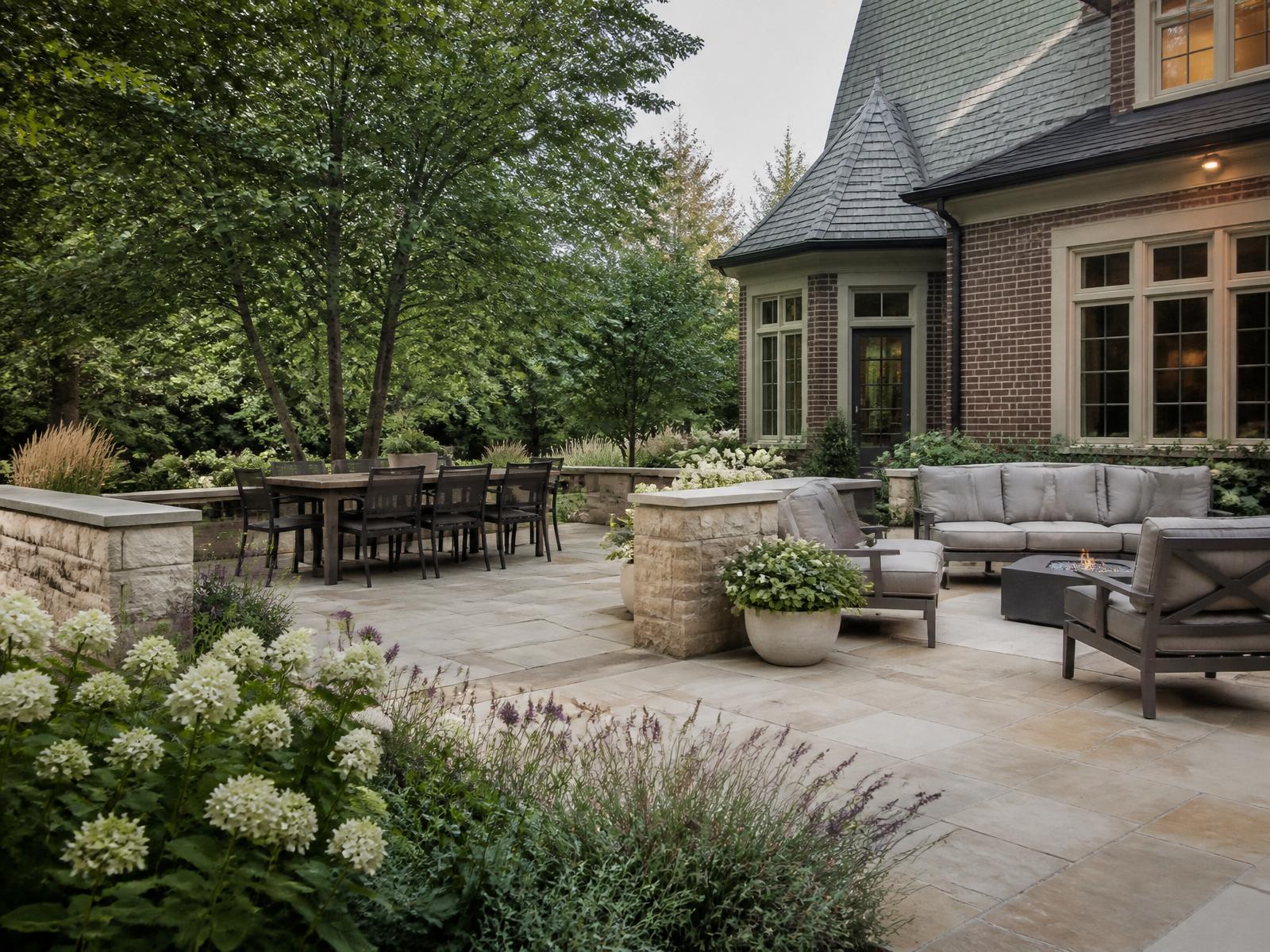West Clay Residence, Full Patio Construction · Grading · Site Study, in Carmel, IN